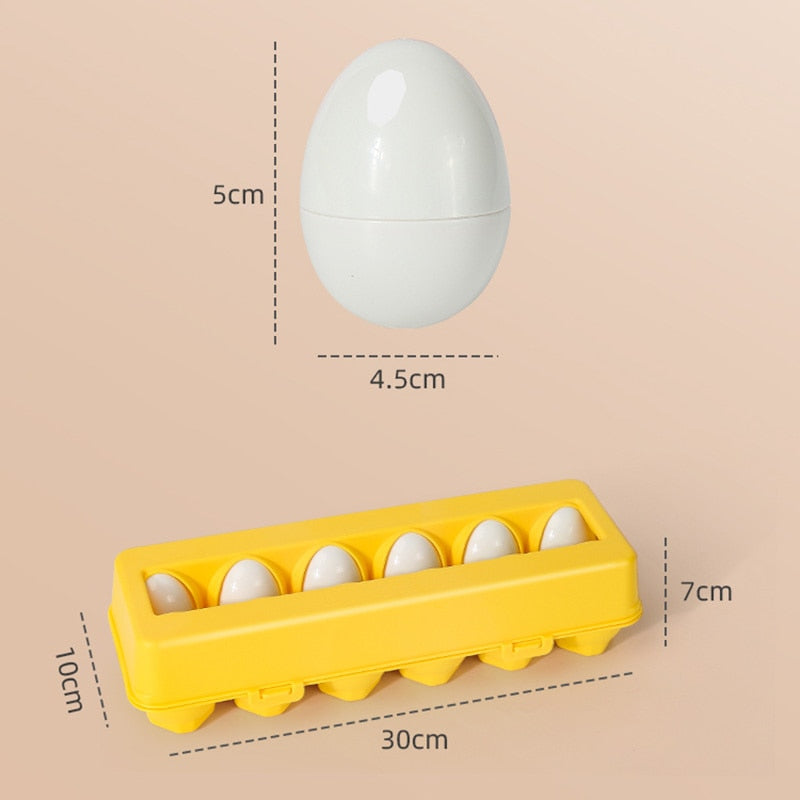 Montessori Geometric Eggs
